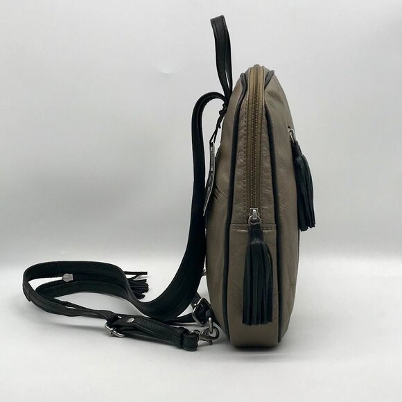 Hadaki Nola Bronze Top Shelf Leather Backpack main image 5
